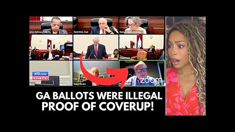 SHOCKING Testimony of Fulton County Elections Board- Ballots Were ILLEGAL