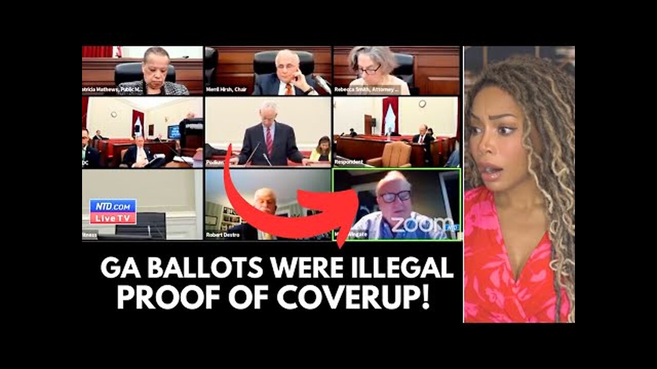 SHOCKING Testimony of Fulton County Elections Board- Ballots Were ILLEGAL