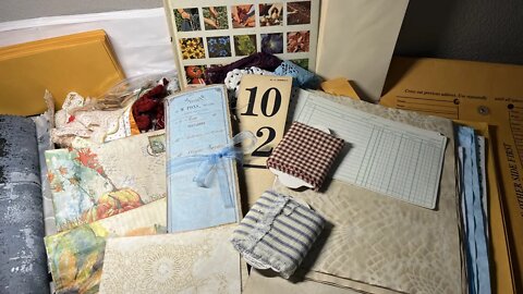 Happy Mail and The Start of a Waterfall Envelope Journal #1