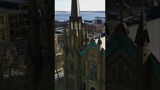 Downtown Charlottetown PEI Canada - St Dunstan’s Cathedrsl