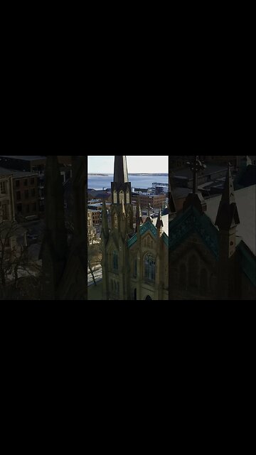 Downtown Charlottetown PEI Canada - St Dunstan’s Cathedrsl