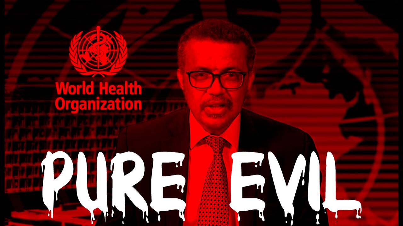 GENOCIDAL PSYCHOPATH - Tedros Adhanom