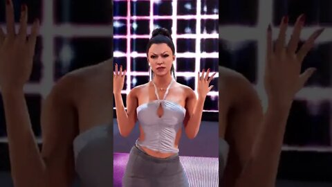 WWE 2k22 Kourtney Kardashian Entramce #shorts