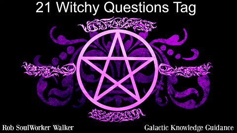 21 Witchy Questions Tag