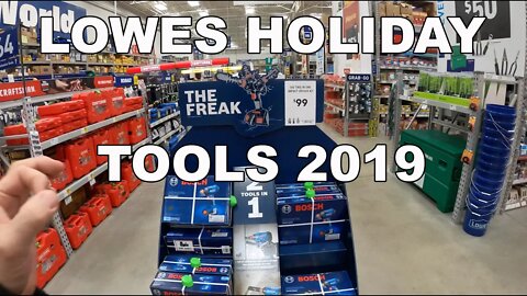 LOWES Holiday Tool Displays - 2019