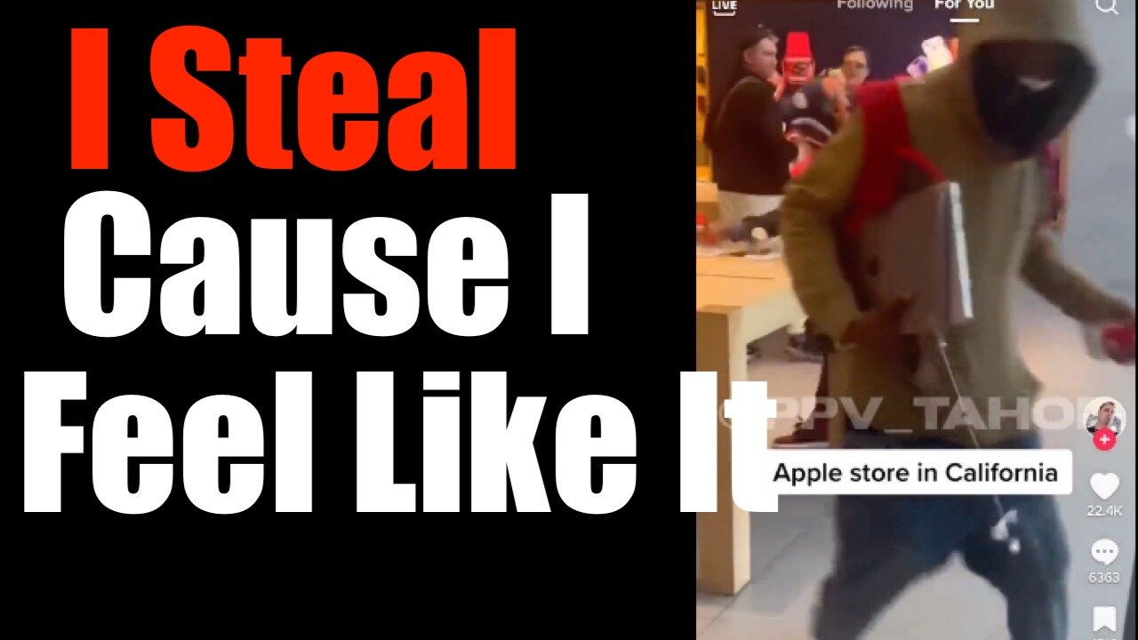 California Dystopia Accepts Brazen Theft in Apple Store as Society's Bonds are Broken