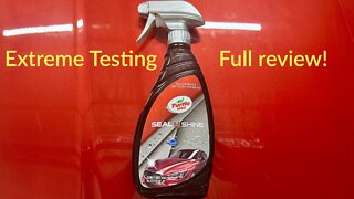 TurlteWax Seal n Shine Car Paint Sealant Review!