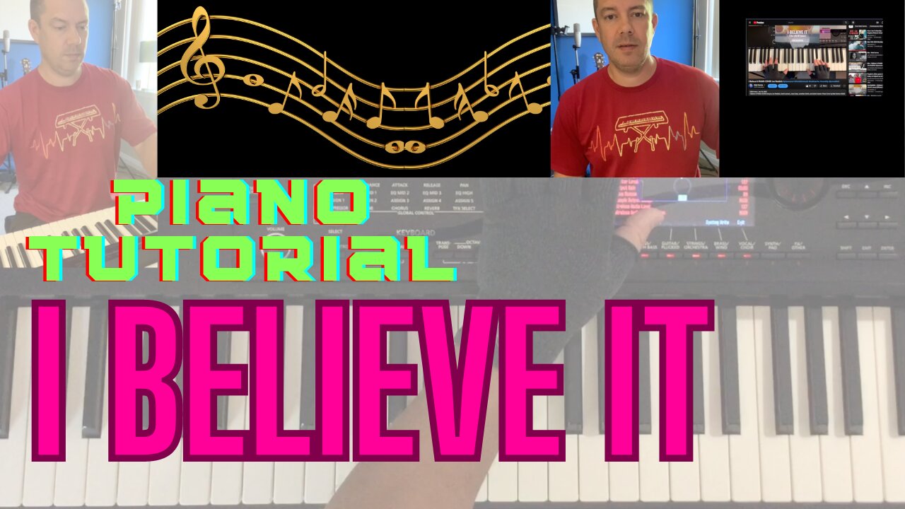 I Believe It - Jon Reddick (Piano Tutorial)