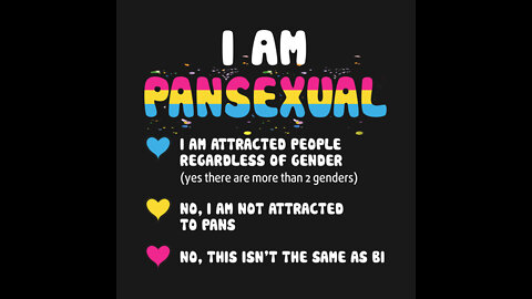 You are a sodomite if you are a pansexual