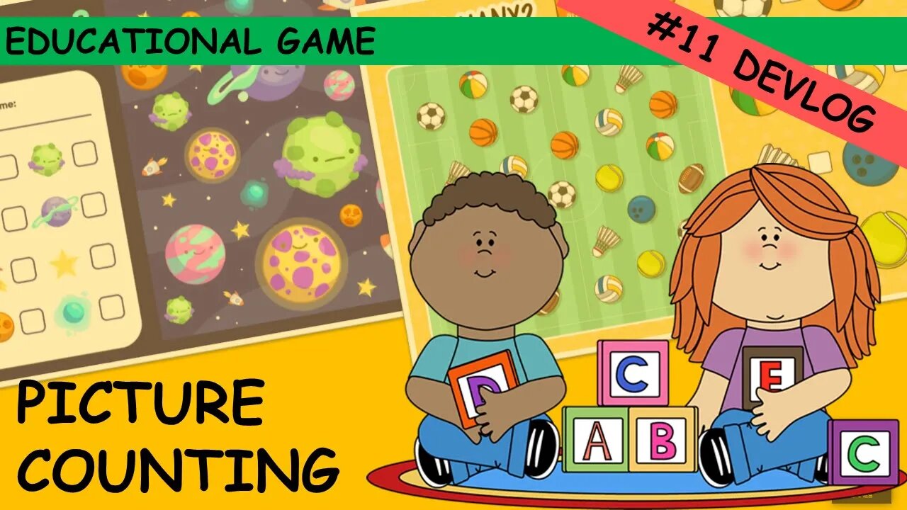 Educational Games Model | Picture Counting Game | #11 Devlog