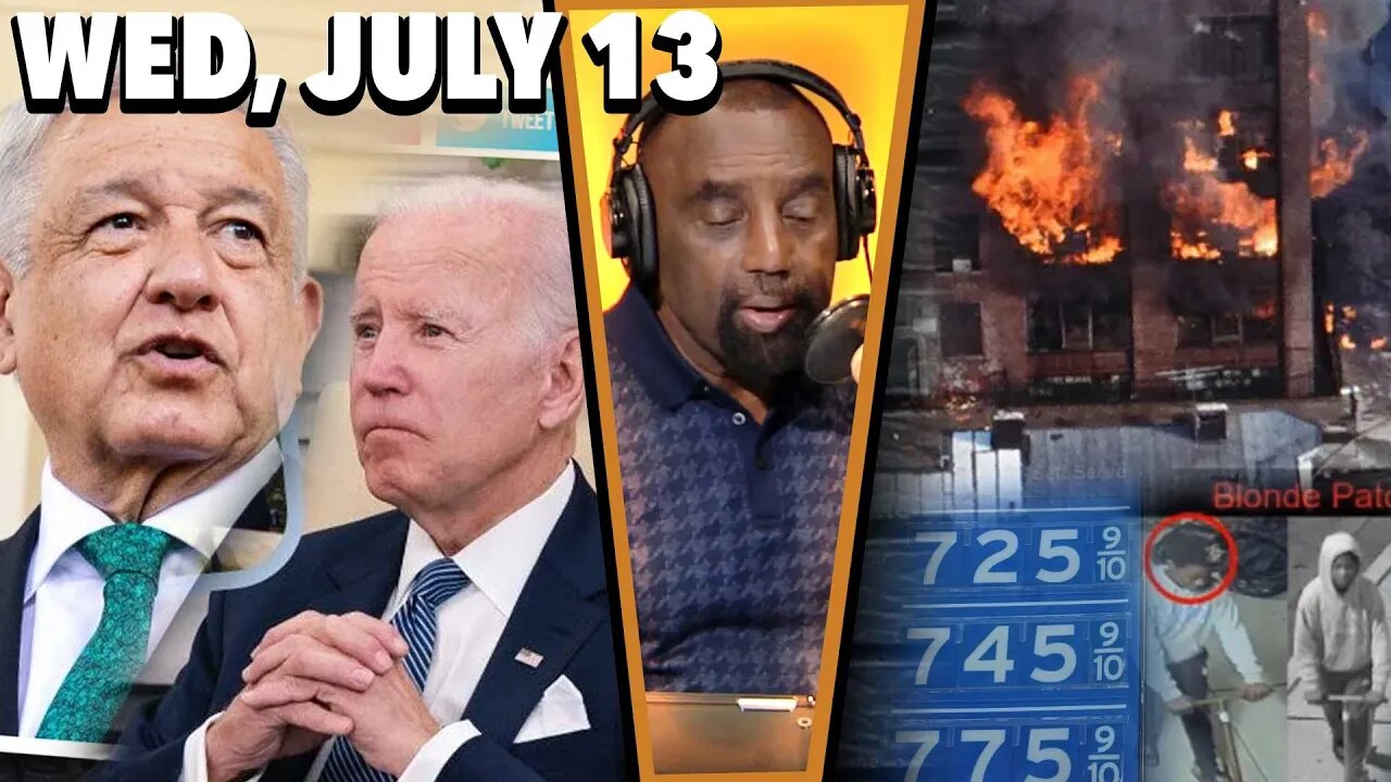 Biden Fixes Gas Prices!... in Mexico | The Jesse Lee Peterson Show (7/13/22)