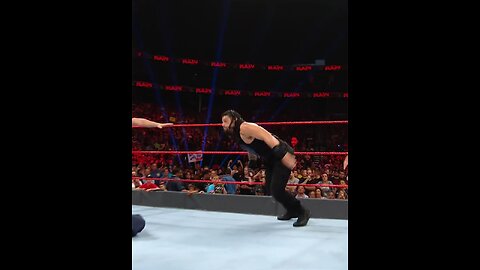 Roman reigns super man punch.