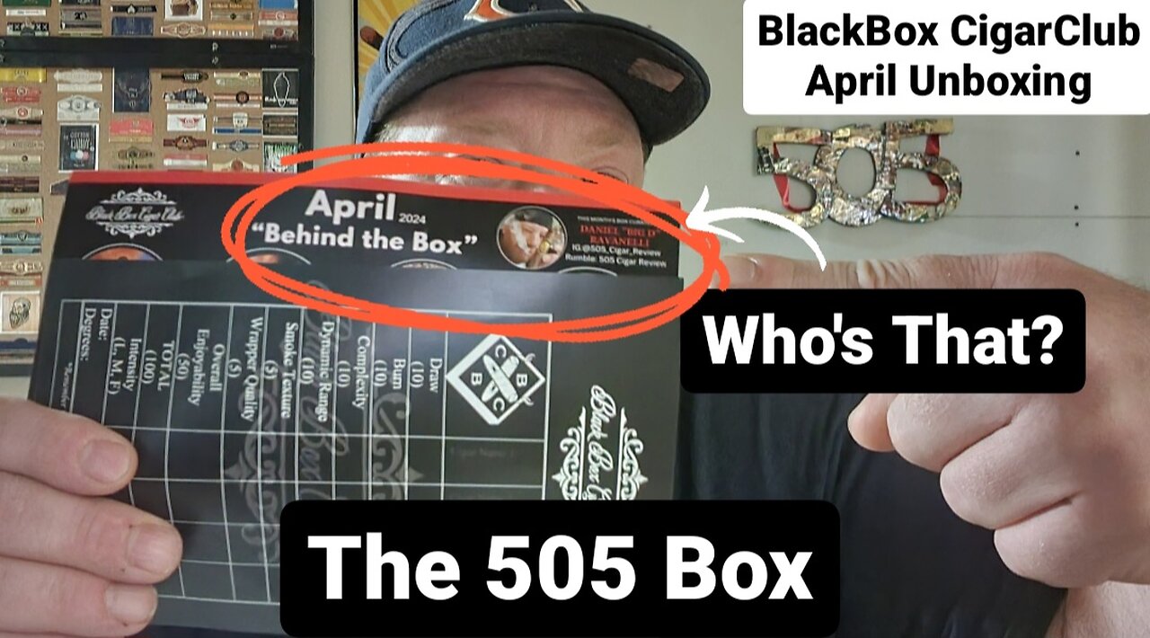 The 505 Box - BlackBox Cigar Club (April Unboxing)