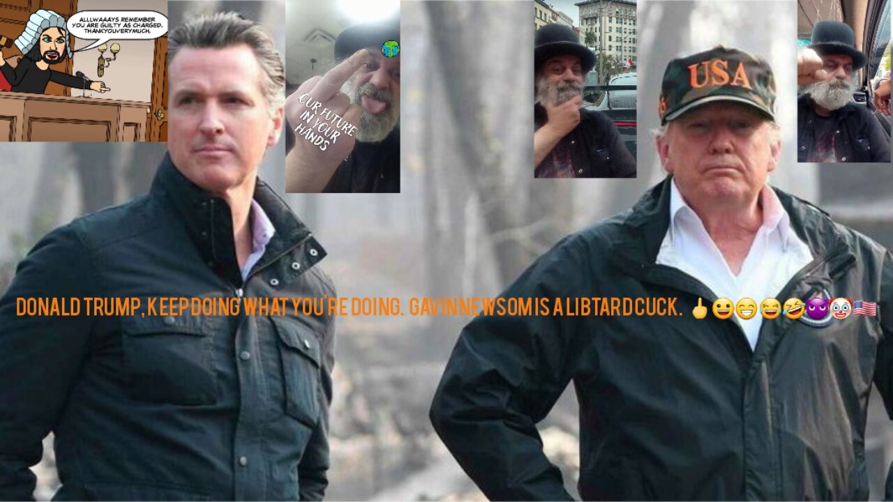 Gavin Newsom Thinks He Can Defy Donald Trump. 🖕😀😁😂🤣😈🤡🇺🇸