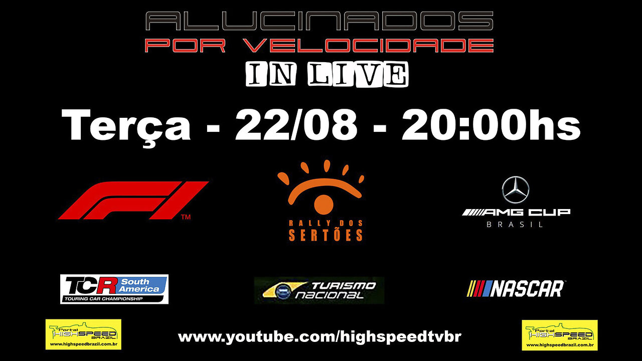 🏎️ ALUCINADOS POR VELOCIDADE IN LIVE