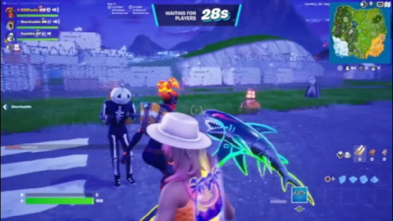 The heavy sniper is pretty good, fortnite win.