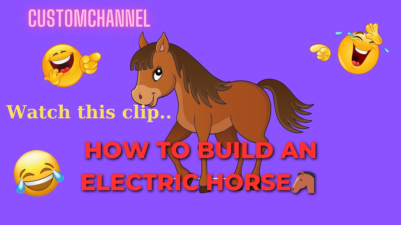 How to Build an Electric Horse 🐴 - The Eco-Friendly Ride of the Future!