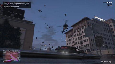 Grand Theft Auto V_Head shot the pilot lol pure luck