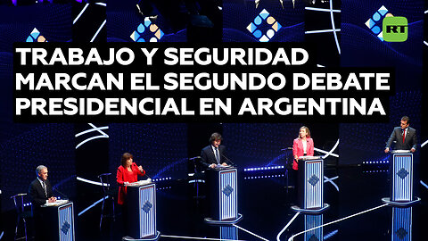 Debate electoral en Argentina destaca trabajo y seguridad