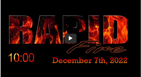 PHIL GODLEWSKI -RAPID FIRE - December 7th, 2022