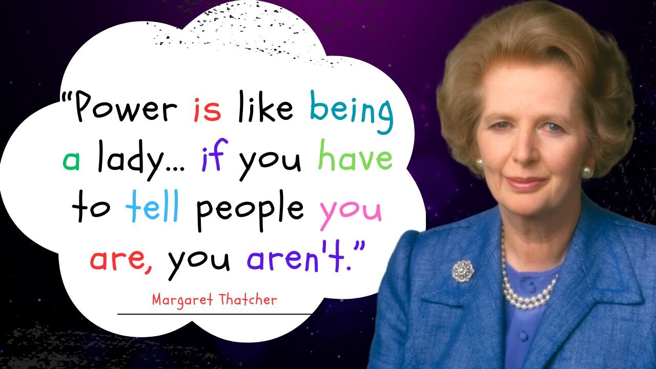 Uncover The Margaret Thatcher Quotes About Women And Life Quotes Home