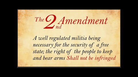 2nd Amendment Came 2nd In Case The 1st Is Infringed Upon!