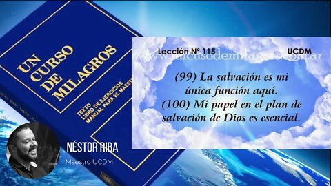 Lección 115 de Un Curso de Milagros