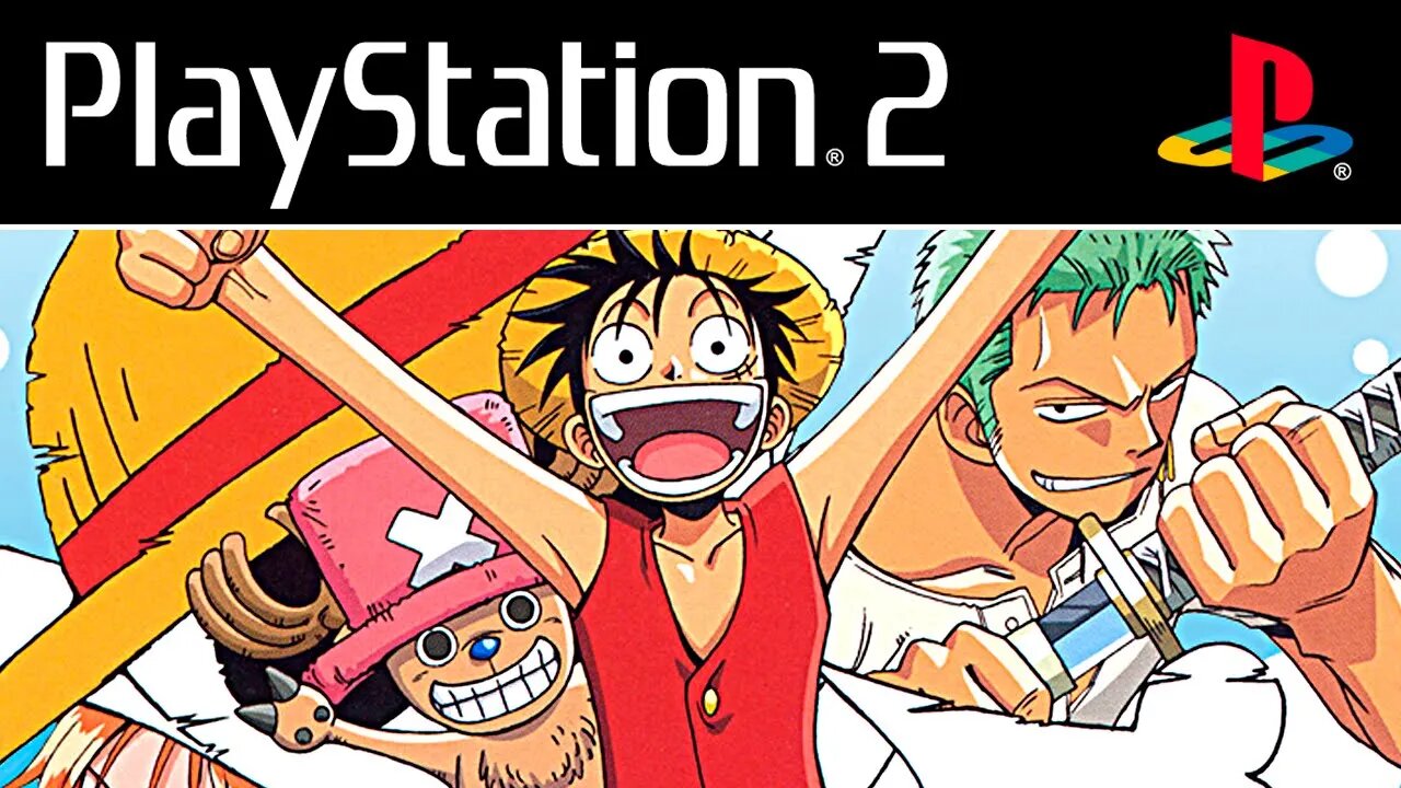 ONE PIECE GRAND ADVENTURE (PS2) - Gameplay do início do jogo de luta de PS2 e GameCube! (PT-BR)