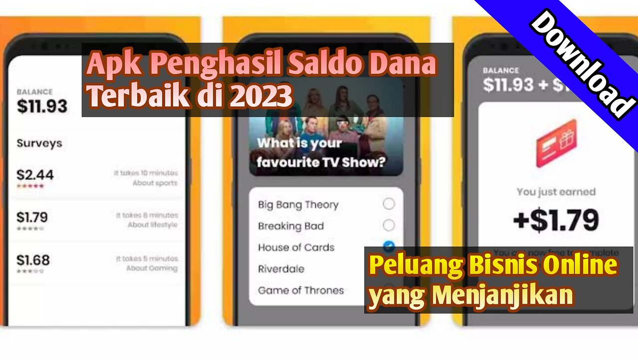 TOP 5 Aplikasi Penghasil Saldo Dana Terbaik di 2023 ,aplikasicuan