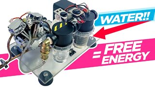 Free Energy Generator with Water | Hydrogen Engine