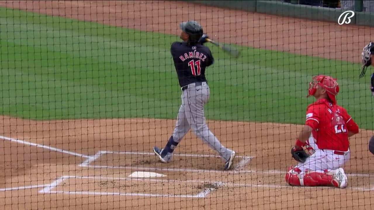 José Ramírez's solo home run