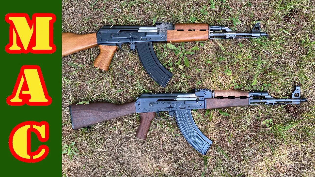 New Zastava USA ZPAP with chrome barrel! Compared to original Yugo!