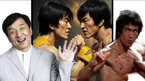 Artificial intelligence shows us the fight between Bruce Lee and Jackie Chan !!