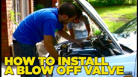 How To Install a Blow Off Valve DIY