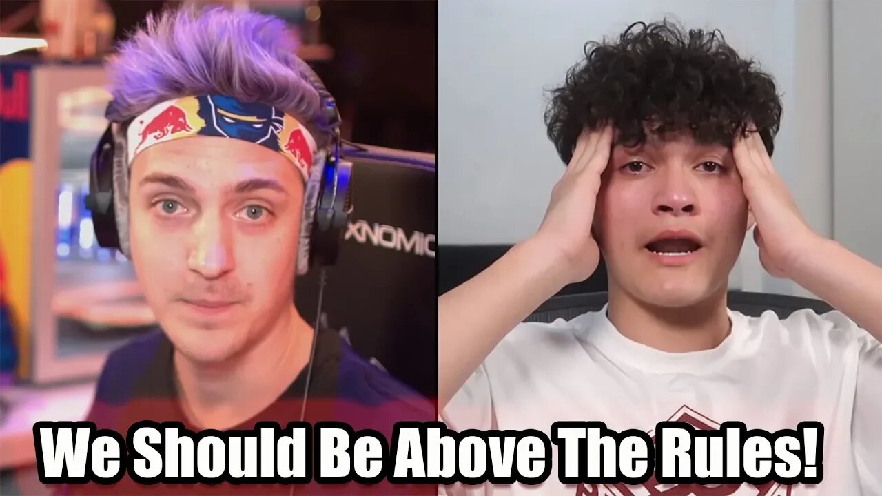 Ninja Thinks That He And FaZe Jarvis Should Be Above The Rules