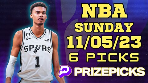 #PRIZEPICKS | BEST PICKS FOR #NBA SUNDAY | 11/05/2023 | TODAY | #BESTBETS | #BASKETBALL