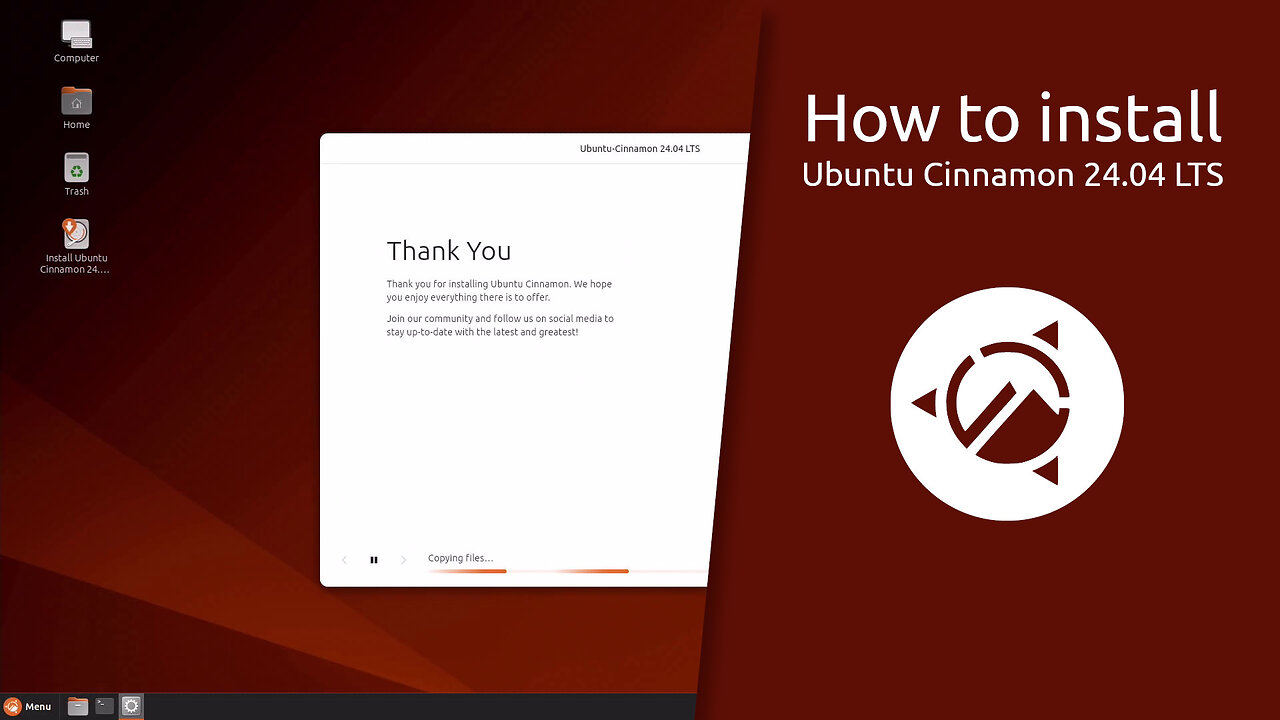 How to install Ubuntu Cinnamon 24.04 LTS