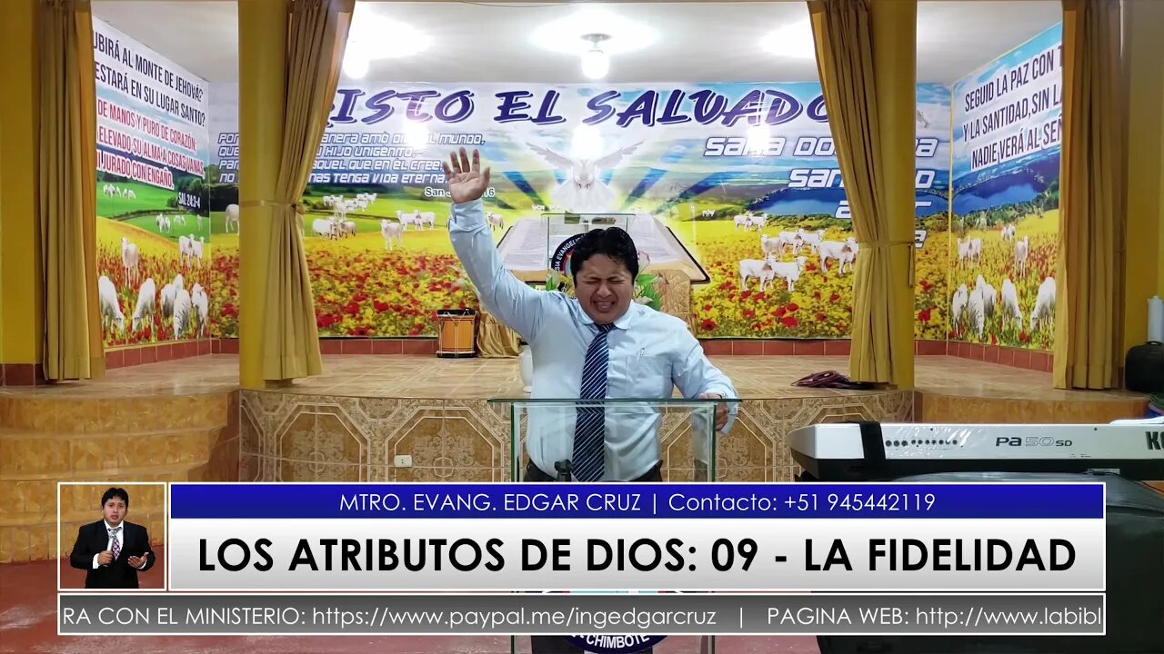 LOS ATRIBUTOS DE DIOS: 09 - LA FIDELIDAD - EDGAR CRUZ MINISTRIES