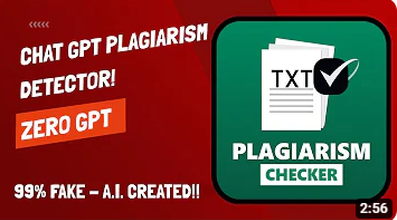 How To Detect If Chat GPT Wrote An Essay (Plagiarism Checker) - GPT Zero