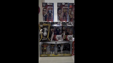 WWE toy collection