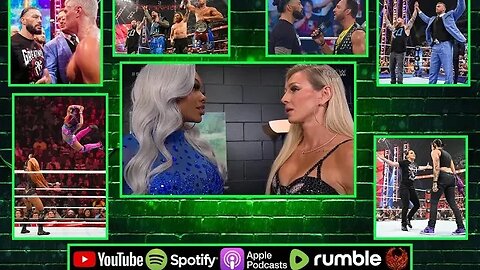 CHARLOTTE FLAIR & JADE CARGILL, ROMAN REIGNS & LA KINGHT, SMACKDOWN GM NICK ALDIS : WWE LAST WEEK