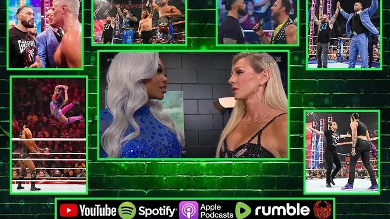 CHARLOTTE FLAIR & JADE CARGILL, ROMAN REIGNS & LA KINGHT, SMACKDOWN GM NICK ALDIS : WWE LAST WEEK