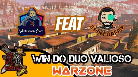 Primeira Win do Duo mais caro do COD Warzone.