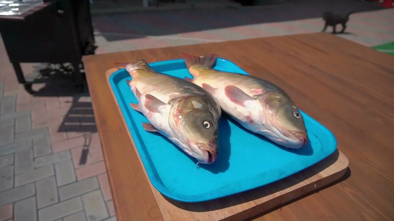 FISH ON CHARCOALS