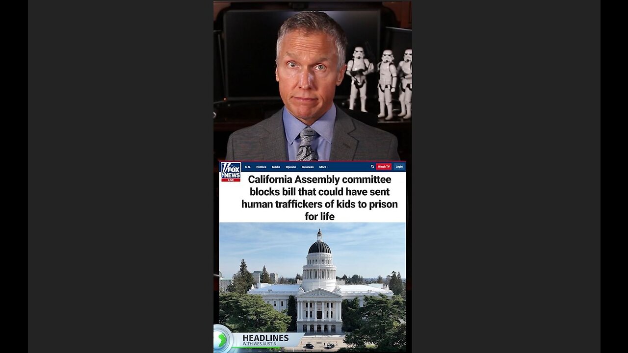 California Blocks Bill to Send Child Traffickers to Prison for Life