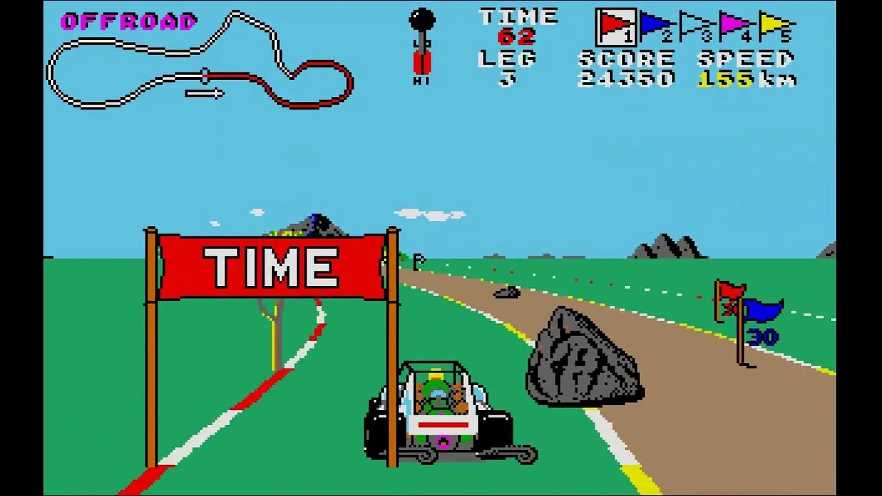 Atari ST Games - Buggy Boy
