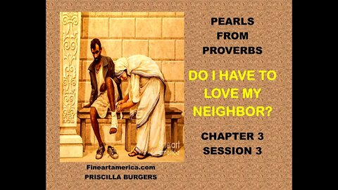 PEARLS FROM PROVERBS - session 3 CHAPTER
