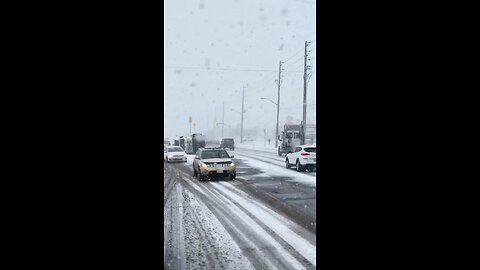 Truck Rollover In Etobicoke Ontario