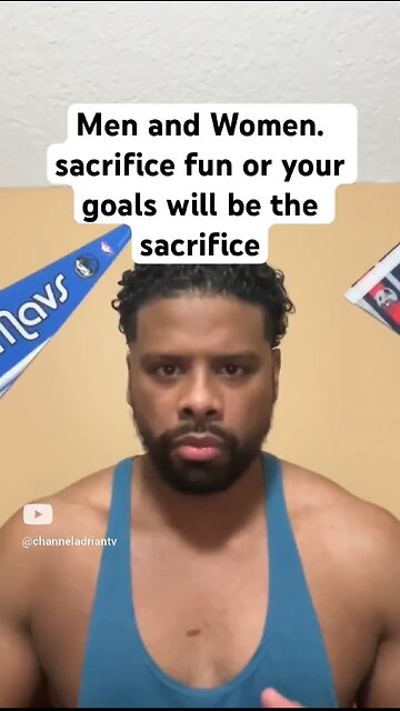 sacrifice fun or your goals will be the sacrifice #shorts #goals #mindset #life #success #motivation