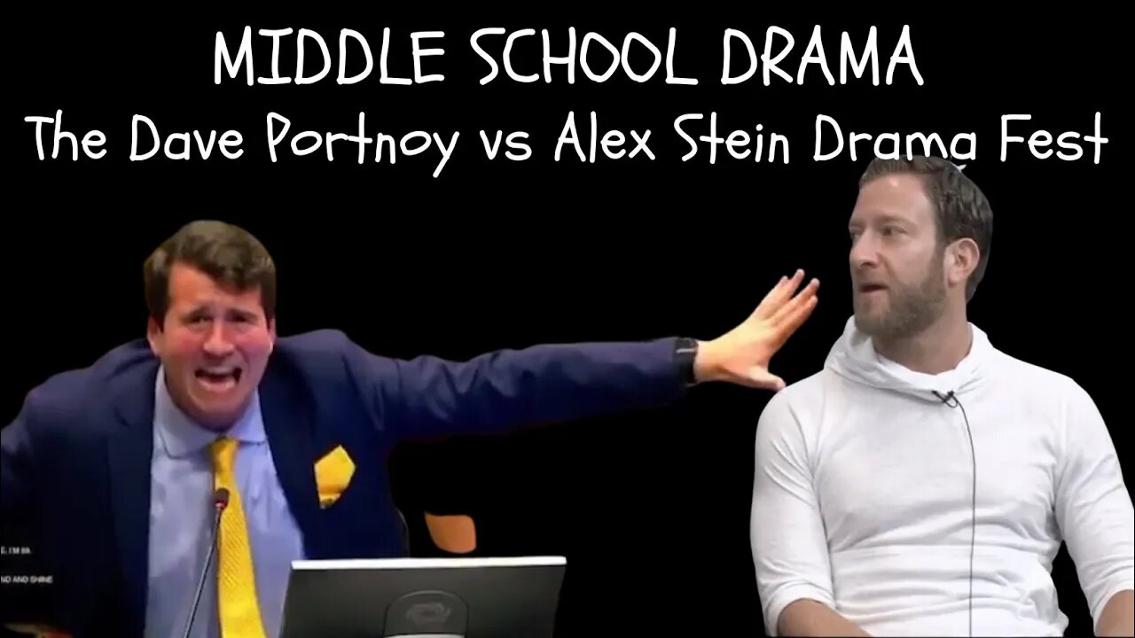 Middle School Drama? Nope, These are Adults, Allegedly- The Dave Portnoy vs. Alex Stein Drama Fest